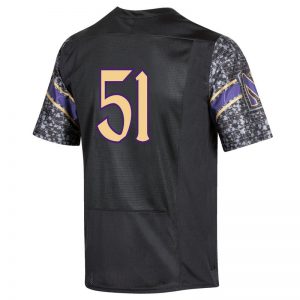 Northwestern Wildcats Youth Under Armour Black Gothic